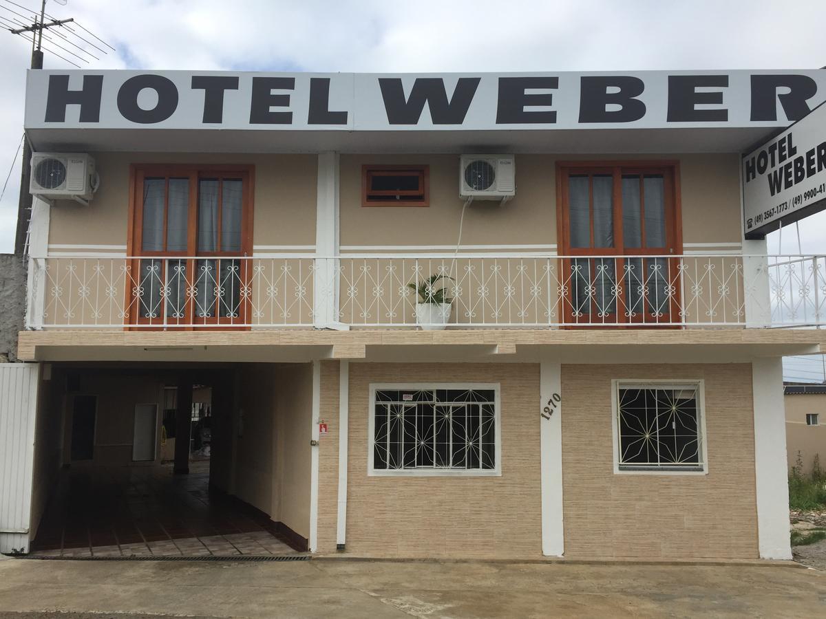 Hotel Weber Caçador Exterior foto